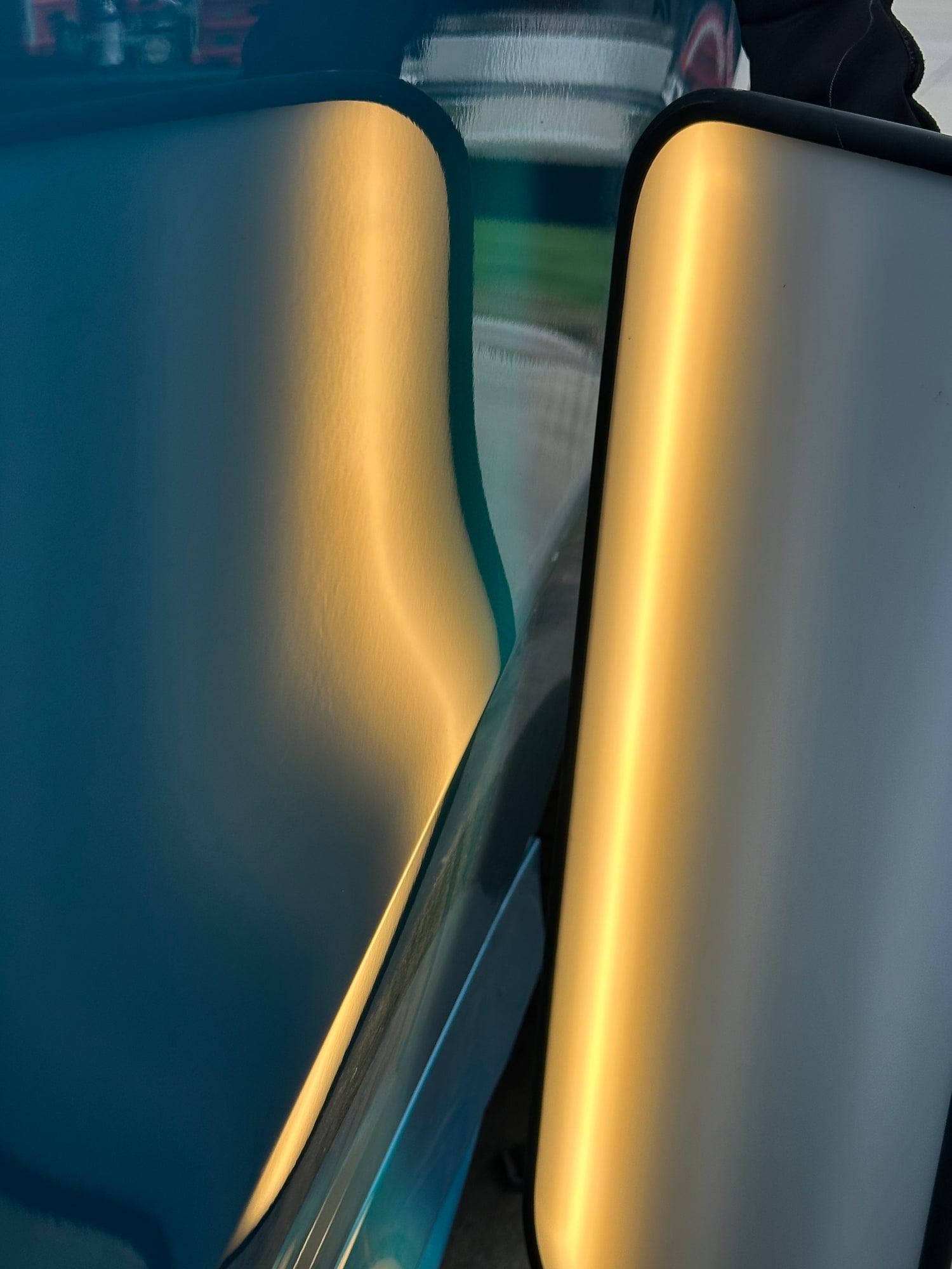Deep panel refinement after paintless dent repair