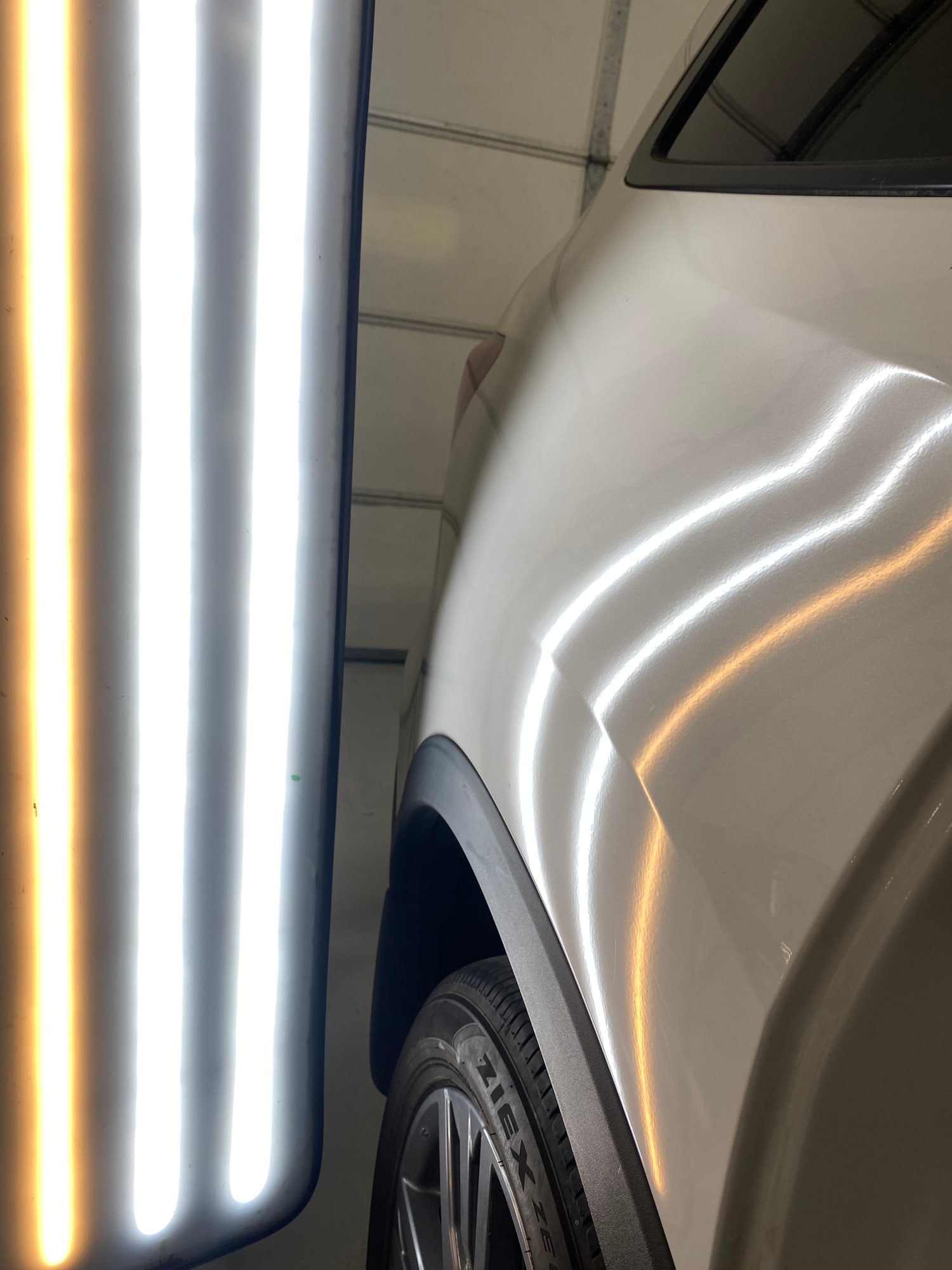 Bodyline refinement after paintless dent repair